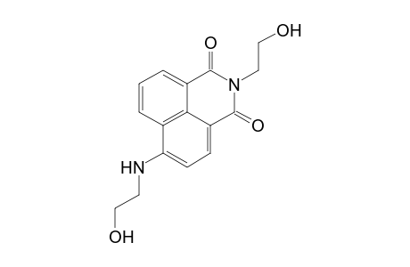 N-(2-HYDROXYETHYL)-4-[(2-HYDROXYETHYL)AMINO]NAPHTHALIMIDE