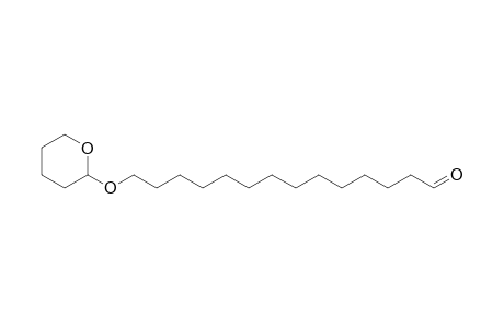 14-(2-Oxanyloxy)tetradecanal