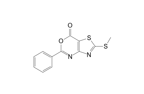 2-(Methylthio)-5-phenylthiazolo[4,5-d][1,3]oxazin-7-one