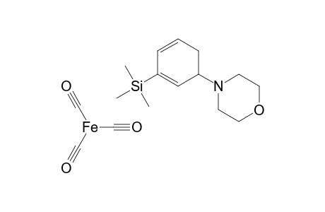 Iron, tricarbonyl[4-[(2,3,4,5-.eta.)-3-(trimethylsilyl)-2,4-cyclohexadien-1-yl]morpholine]-, stereoisomer