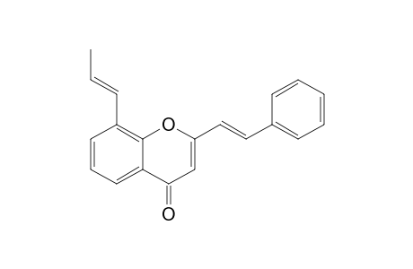 8-(Propenyl)-2-styryl-4H-benzopyran-4-one