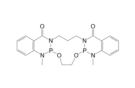 5,12-dimethyl-8,9,20,21-tetrahydro-19H-benzo[4,5][1,3,2]diazaphosphinino[2,1-b]benzo[4,5][1,3,2]diazaphosphinino[1,2-g][1,9]dioxa[3,7]diaza[2,8]diphosphacycloundecine-17,23(5H,12H)-dione