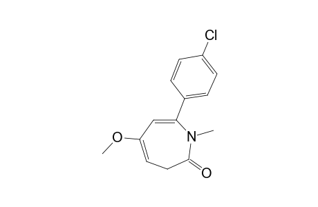 7-(4-Chlorophenyl)-5-methoxy-1-methyl-1H-azepin-2(3H)-one