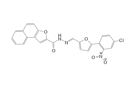 N'-{(E)-[5-(4-chloro-2-nitrophenyl)-2-furyl]methylidene}naphtho[2,1-b]furan-2-carbohydrazide