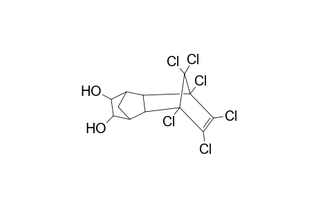 1,4:5,8-Dimethanonaphthalene-2,3-diol, 5,6,7,8,9,9-hexachloro-1,2,3,4,4a,5,8,8a-octahydro-, (1.alpha.,2.alpha.,3.beta.,4.alpha.,4a.beta.,5.alpha.,8.alpha.,8a.beta.)-