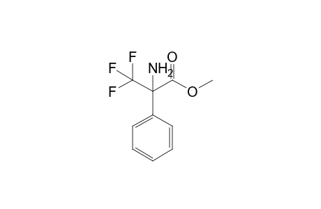 .alpha.-(Phenyl)-.alpha.-trifluoromethylglycine methyl ester