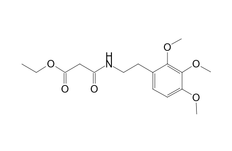 Ethyl 3-oxo-3-[2'-(2'',3'',4''-trimethoxyphenyl)ethylamino]propanoate