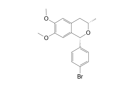 (1R,3S)-1-(4-BROMOPHENYL)-6,7-DIMETHOXY-3-METHYL-ISOCHROMAN