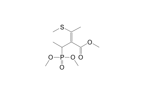 O,O-DIMETHYL(1-METHYL-2-CARBOMETHOXY-3-METHYLTHIOBUT-2-ENYL)PHOSPHONATE