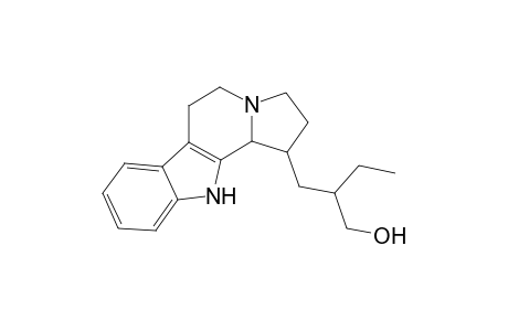 1H-Indolizino[8,7-b]indole-1-propanol, .beta.-ethyl-2,3,5,6,11,11b-hexahydro-