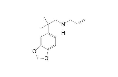 N-Allyl-2-methyl-2-(3,4-methylenedioxyphenyl)propan-1-amine