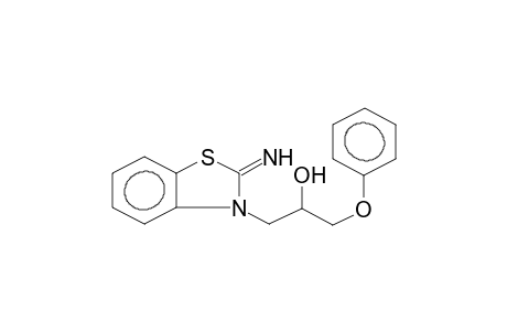 2-IMINO-3-(2-HYDROXY-3-PHENOXYPROPYL)BENZOTHIAZOLINE