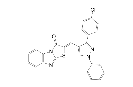 thiazolo[3,2-a]benzimidazol-3(2H)-one, 2-[[3-(4-chlorophenyl)-1-phenyl-1H-pyrazol-4-yl]methylene]-, (2Z)-
