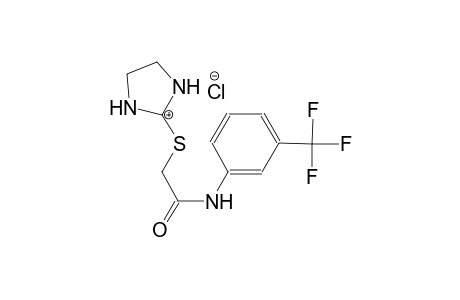 1-({2-oxo-3-[3-(trifluoromethyl)phenyl]propyl}sulfanyl)cyclopentan-1-ylium chloride