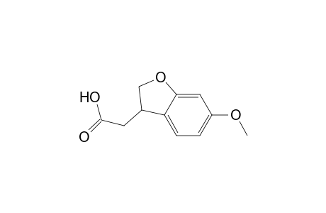 (6-methoxy-2,3-dihydro-1-benzofuran-3-yl)acetic acid
