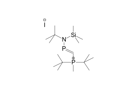 DI-TERT-BUTYL(METHYL)[TERT-BUTYL(TRIMETHYLSILYL)AMIDOPHOSPHENOMETHYL]PHOSPHONIUM IODIDE