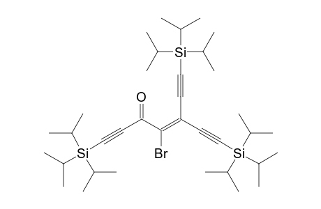 4-Bromo-1,7-bis(triisopropylsilyl)-5-[(triisopropylsilyl)ethynyl]hept-4-ene-1,6-diyn-3-one
