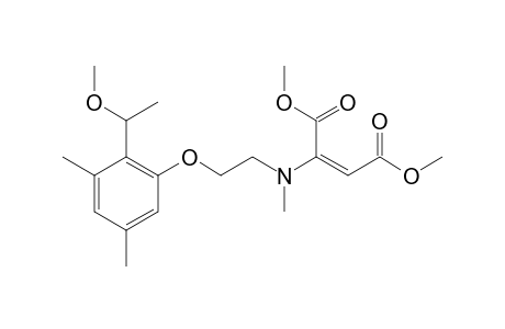 Dimethyl 2-[{2-[2-(1-Methoxyethyl)-3,5-dimethylphenoxy]ethyl}(methyl)amino]but-2-enedioate