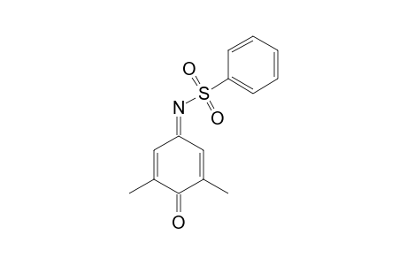 N-PHENYLSULFONYL-2,6-DIMETHYL-1,4-BENZOQUINONIMINE