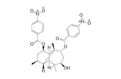 (1R,3S,4S,5S,7R,9R,10R,11R)-7-Hydroxy-1,9-di-p-nitrobenzoyloxylongipinane