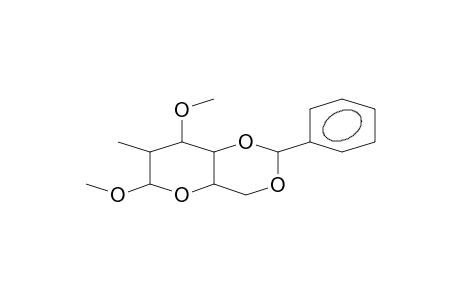 1-O-,2-C-,3-O-Trimethyl-4,6-O-benzylidene-2-deoxy-A-D-glucopyranoside