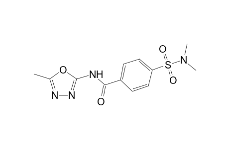 4-Dimethylsulfamoyl-N-(5-methyl-[1,3,4]oxadiazol-2-yl)-benzamide