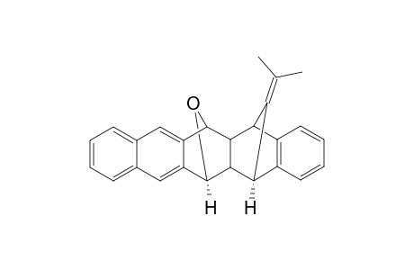 15-Isopropylidene-5, 5a, 6, 13, 13a, 14-hexahydro-6,13-oxa-5,14-methanopentacene