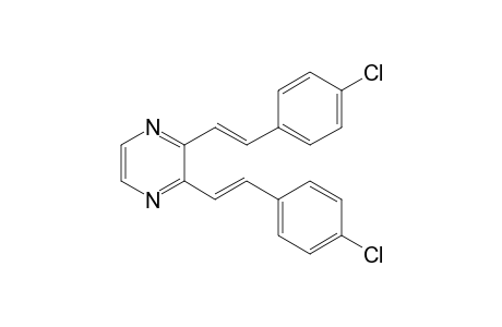 2,3-Bis(4-chlorostyryl)pyrazine