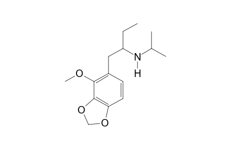 N-iso-Propyl-1-(2-methoxy-3,4-methylenedioxyphenyl)butan-2-amine