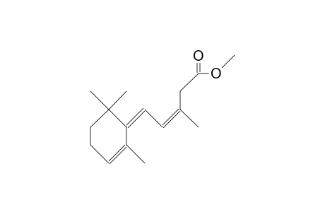 3-(4-Carboxymethyl-3-trans-methyl-2-butenylidene)-trimethyl-cyclohexene