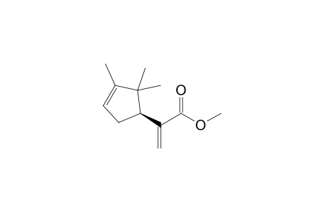 Methyl 2-[2',2',3'-trimethylcyclopent-3'-en-1'-yl]prop-2-enoate