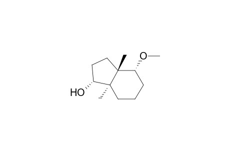 1H-Inden-1-ol, octahydro-4-methoxy-3a,7a-dimethyl-, (1.alpha.,3a.beta.,4.alpha.,7a.alpha.)-