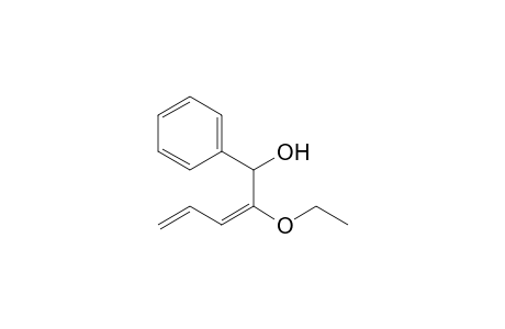 (2E)-2-ethoxy-1-phenyl-1-penta-2,4-dienol