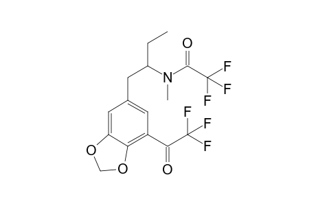 N-Methyl-1-(3,4-methylenedioxyphenyl)butan-2-amine 2TFA