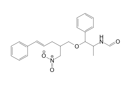 N-[1-Methyl-2-(2'-nitromethyl-5'-phenylpent-4'-enyloxy)-2-phenylethyl]formamide