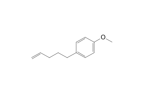 5-(4-Methoxyphenyl)-1-pentene