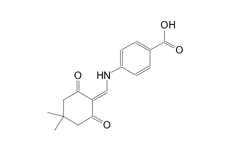 benzoic acid, 4-[[(4,4-dimethyl-2,6-dioxocyclohexylidene)methyl]amino]-