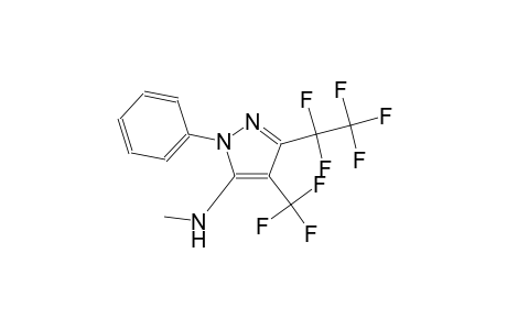 1H-pyrazol-5-amine, N-methyl-3-(1,1,2,2,2-pentafluoroethyl)-1-phenyl-4-(trifluoromethyl)-