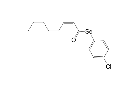 Se-(p-Chlorophenyl) 3-pentyl-2-(monoseleno)propenoate
