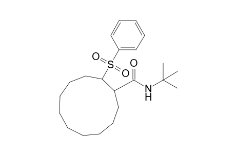 N-t-Butyl-2-(phenylsulfonyl)cycloundecylcarboxamide isomer