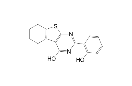 benzo[4,5]thieno[2,3-d]pyrimidin-4-ol, 5,6,7,8-tetrahydro-2-(2-hydroxyphenyl)-