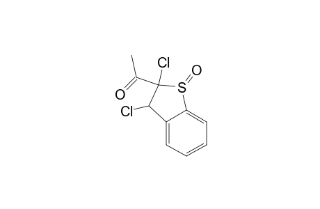 Ethanone, 1-(2,3-dichloro-2,3-dihydrobenzo[b]thien-2-yl)-, S-oxide