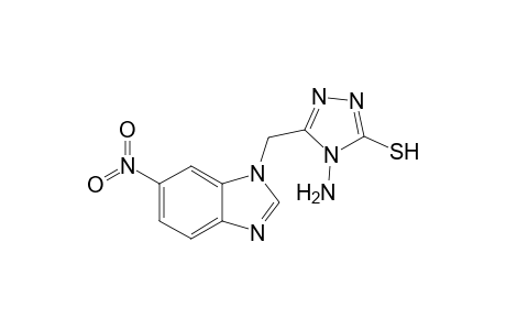5-(6'-Nitrobenzimidazole-1-ylmethyl)-3-mercapto-4-amino-1,2,4-triazole