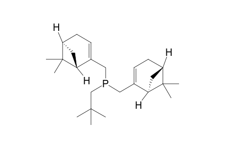 Bis[(1S,5S)-(6,6-dimethylbicyclo[3.1.1]hept-2-en-2-yl)methyl]-2,2-dimethylpropylphosphane