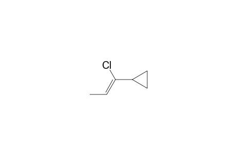 (Z)-1-Chloro-1-cyclopropyl-1-propene