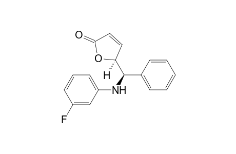 (S)-5-((R)-(3-fluorophenylamino)(phenyl)methyl)furan-2(5H)-one