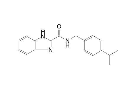 1H-benzimidazole-2-carboxamide, N-[[4-(1-methylethyl)phenyl]methyl]-