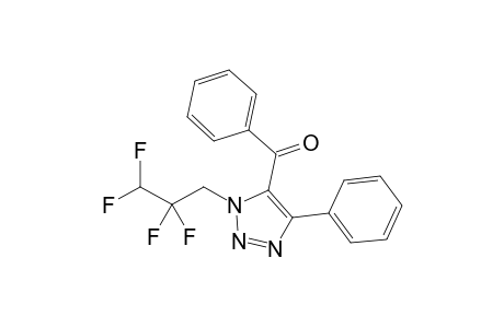 4-Benzoyl-5-phenyl-3-(2,2,3,3-tetrafluoropropyl)-3H-[1,2,3]triazole