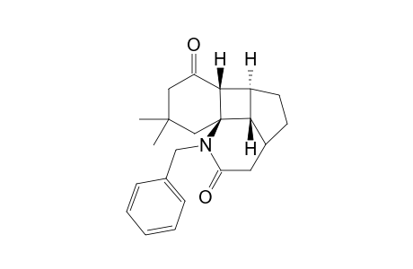 2-Benzyl-12,12-dimethyl-2-azatetracyclo[6.5.1.0(1,9).0(5,14)]tetradecane-3,10-dione