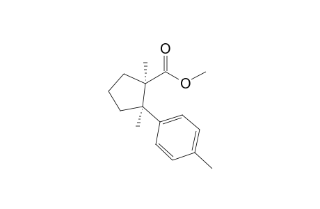 Methyl cis-1,2-Dimethyl-2-(4-methylphenyl)cyclopentanecarboxylate